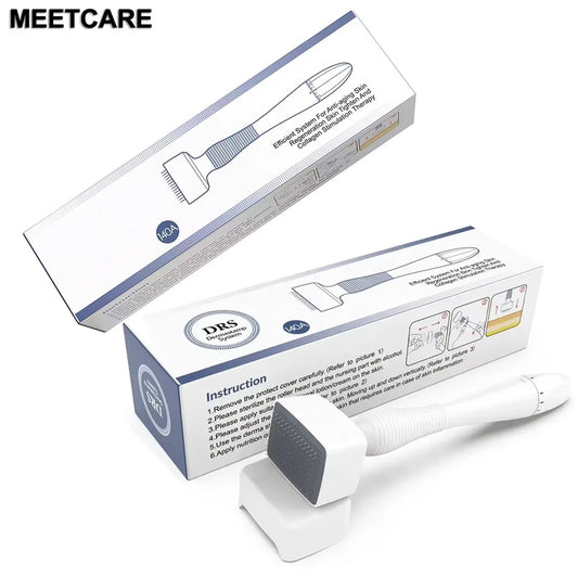 Derma Stamp Roller DRS140 Adjust Needle Microneedling Massage Derma Rolling Stretch Mark Removal Hair Loss&Cellulite Treat