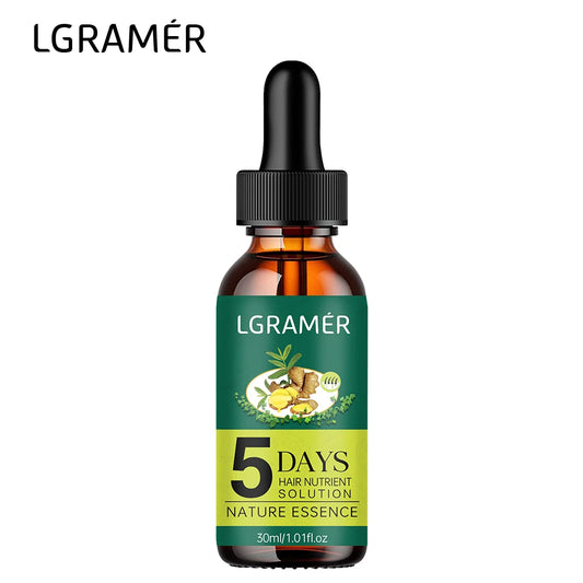 Hair Growth Essence Oil Ginger Hair Growth Oil anti Hair Loss Prevent Baldness Treatment Fast Nourish Scalp Hair Care
